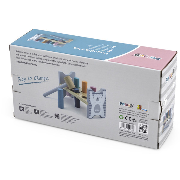 PolarB Pound-a-Peg Houten Hamerbank 44009