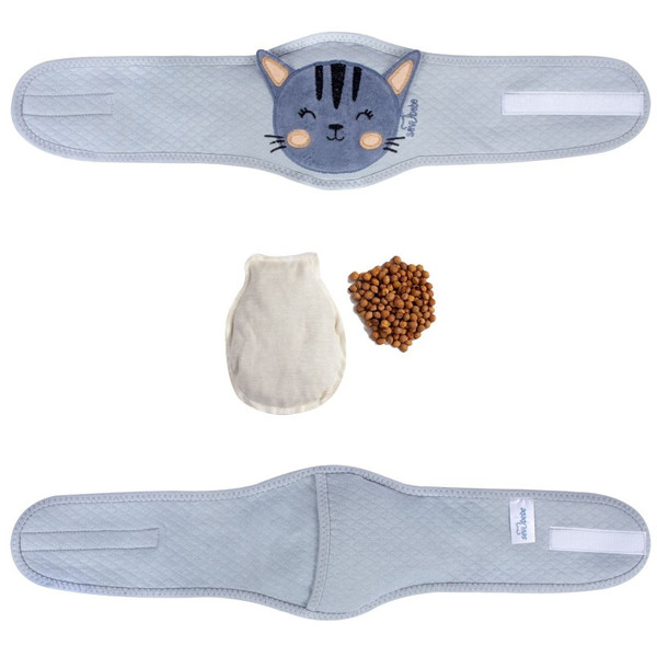 Sevibaby Anti-Colic Grijs Kat Warmte Riem 685-13