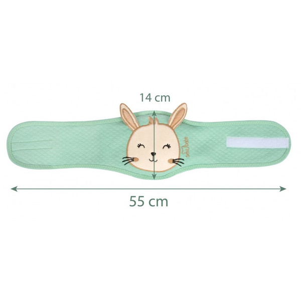 Sevibaby Anti-Colic Groen Konijn Warmte Riem 685-6