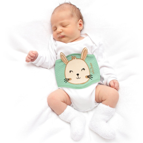 Sevibaby Anti-Colic Groen Konijn Warmte Riem 685-6
