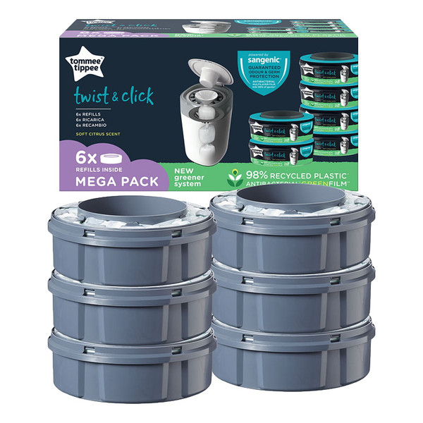Tommee tippee twist & click refill cassette store