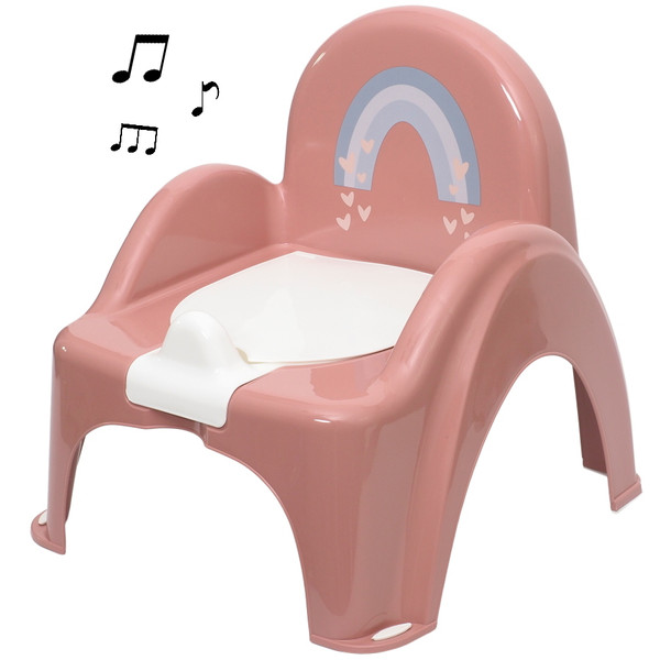 Tega Baby Meteo Eco Old Rose Potty Trainer met Muziek PO-078-123