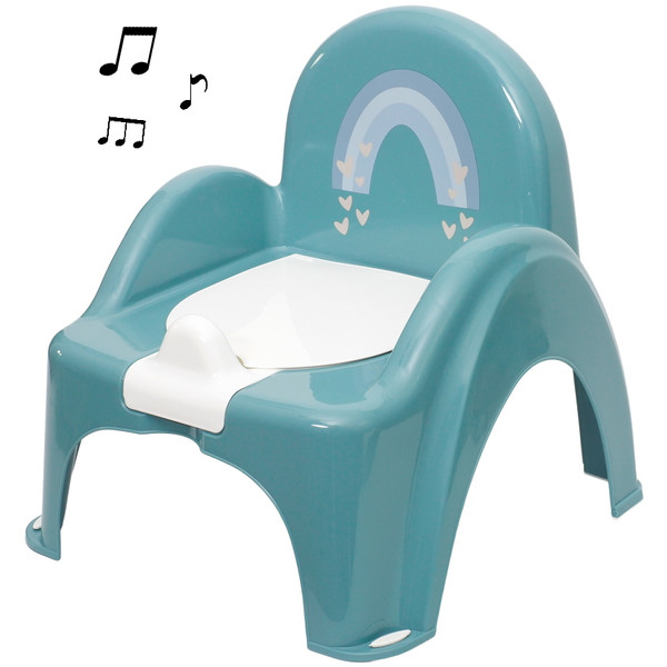 Tega Baby Meteo Eco Turquoise Potty Trainer met Muziek PO-078-165