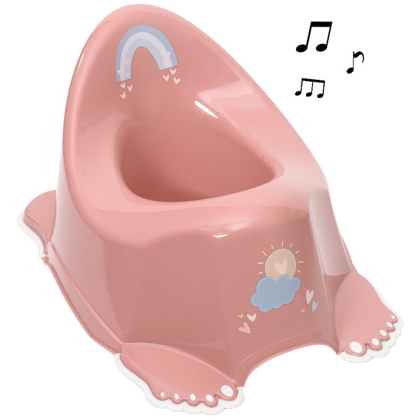 Tega Baby Meteo Old Rose Anti-slip Potje met Muziek PO-079-123
