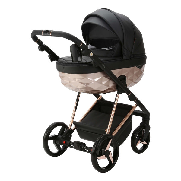 Adamex Quantum Star Black/Bronze 2-in-1 Kinderwagen 101-K-ECO
