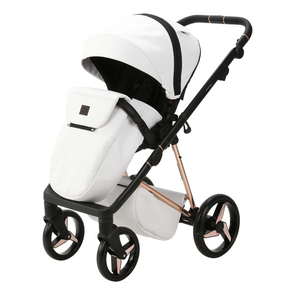 Adamex Quantum Star White/Bronze 2-in-1 Kinderwagen 106-K-ECO