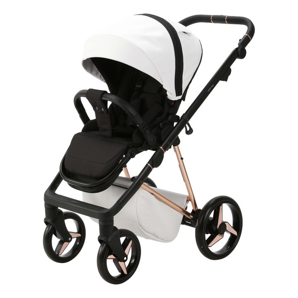 Adamex Quantum Star White/Bronze 2-in-1 Kinderwagen 106-K-ECO