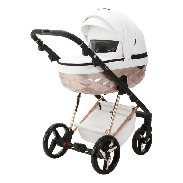 Adamex Quantum Star White/Bronze 2-in-1 Kinderwagen 106-K-ECO