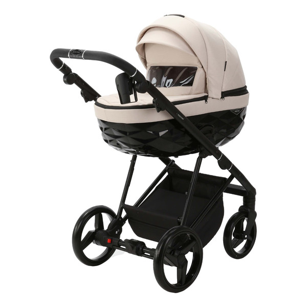 Adamex Quantum Std Beige/Black 2-in-1 Kinderwagen TK-110