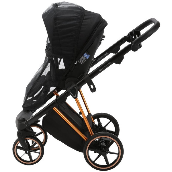 Adamex Belissa Special Edition Black/Rose 2-in-1 Kinderwagen PS-571