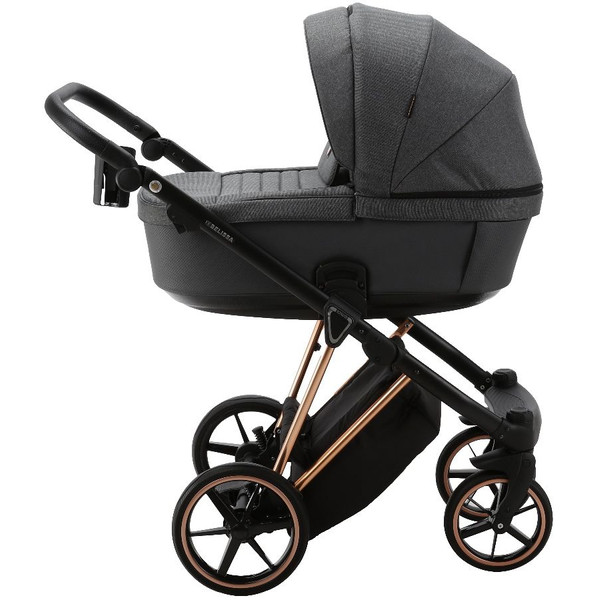Adamex Belissa Special Edition Grey/Rose 2-in-1 Kinderwagen PS-596