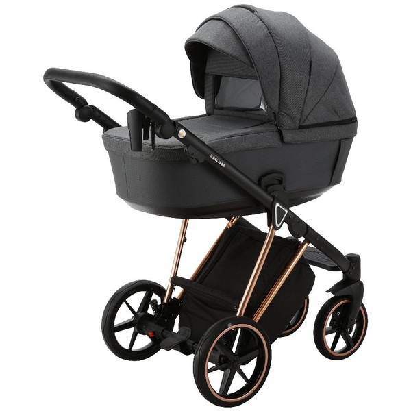 Adamex Belissa Special Edition Grey/Rose 2-in-1 Kinderwagen PS-596