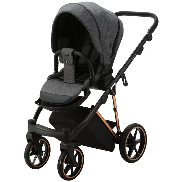 Adamex Belissa Special Edition Grey/Rose 2-in-1 Kinderwagen PS-596