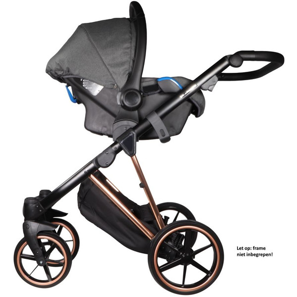 Adamex Belissa Grey/Rose 40-87 cm i-Size Autostoel PS-596