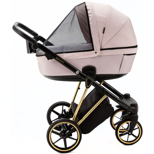 Adamex Belissa Special Edition Pink/Gold 2-in-1 Kinderwagen PS-540