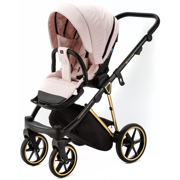 Adamex Belissa Special Edition Pink/Gold 2-in-1 Kinderwagen PS-540