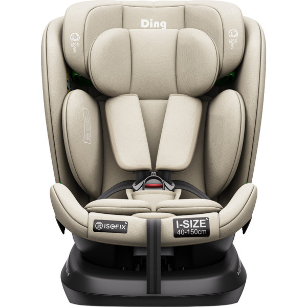 Ding Aiden Sand 40-150 cm 360° i-Size Autostoel - Set van 2
