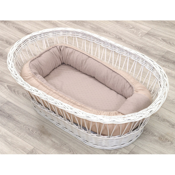 MamaLoes Amy Ajour Nougat Omkeerbaar Babynest 84485