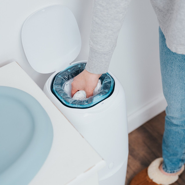 Angelcare Navulcassettes 6-pack + Classic XL Wit Luieremmer