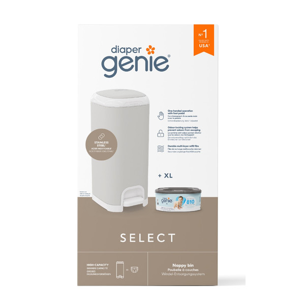 Diaper Genie Stone Grey Luieremmer I000695-EU
