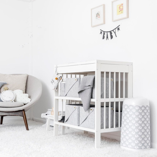 Angelcare Dress Up Grey Elephant Hoes voor Luieremmer AC-DU-ELE