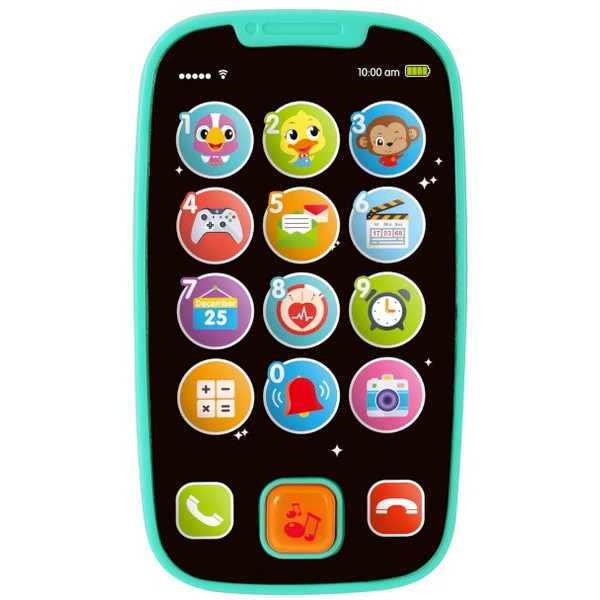Bo Jungle Eerste Smartphone Blauw Speelgoed Telefoon |