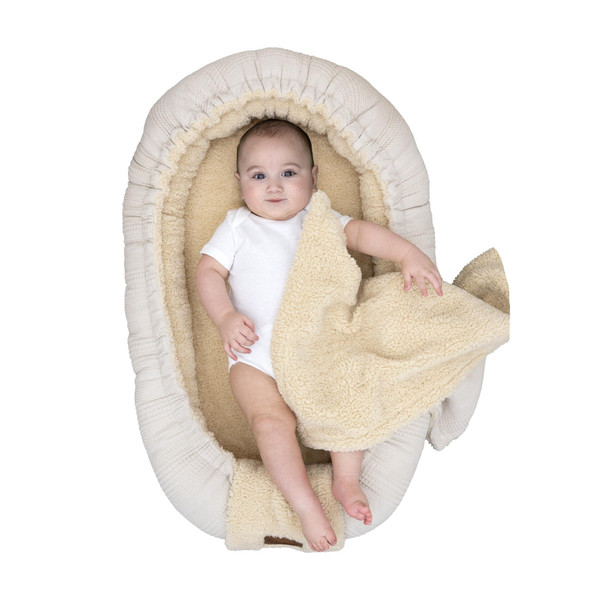 Mordesign Morteddy Beige Omkeerbaar Babynest TD22-GF22