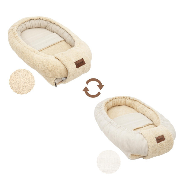 Mordesign Morteddy Beige Omkeerbaar Babynest TD22-GF22