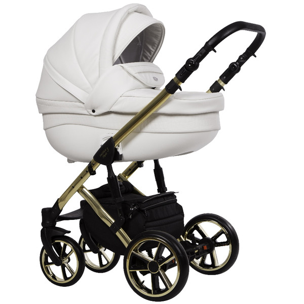 Verplicht aankomst Commotie Baby Merc Faster 3 White Limited Edition Kinderwagen incl. Autostoel |  MamaLoes