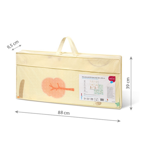 Baby Ono 180 x 200 cm Educatieve Omkeerbare Speelmat 1480