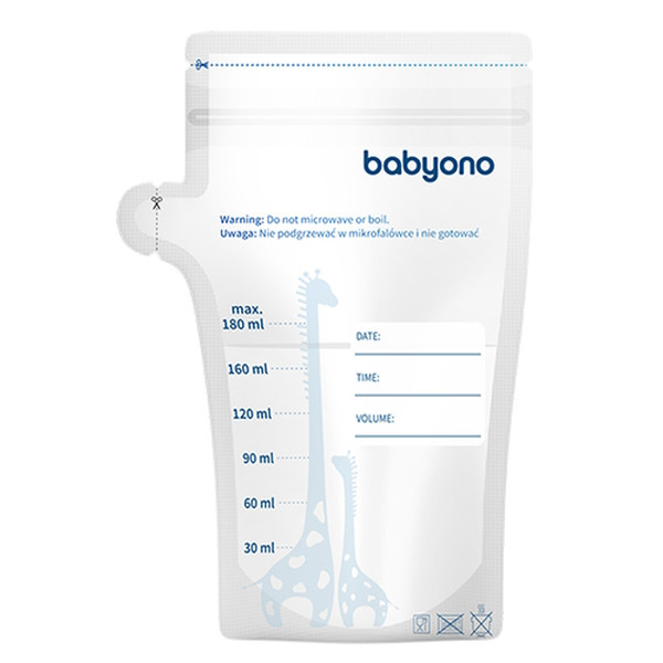 Baby Ono 30 stuks 180ml Moedermelk Bewaarzakjes 1084