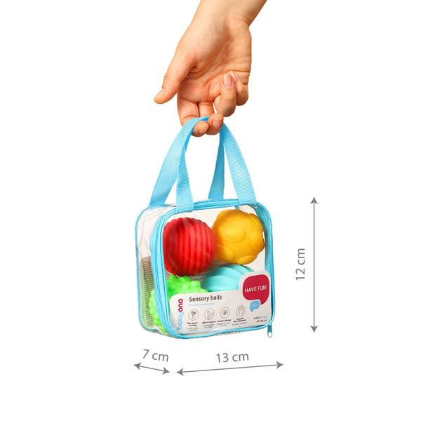 Baby Ono 4 stuks Sensory Balls Speelgoed 1529