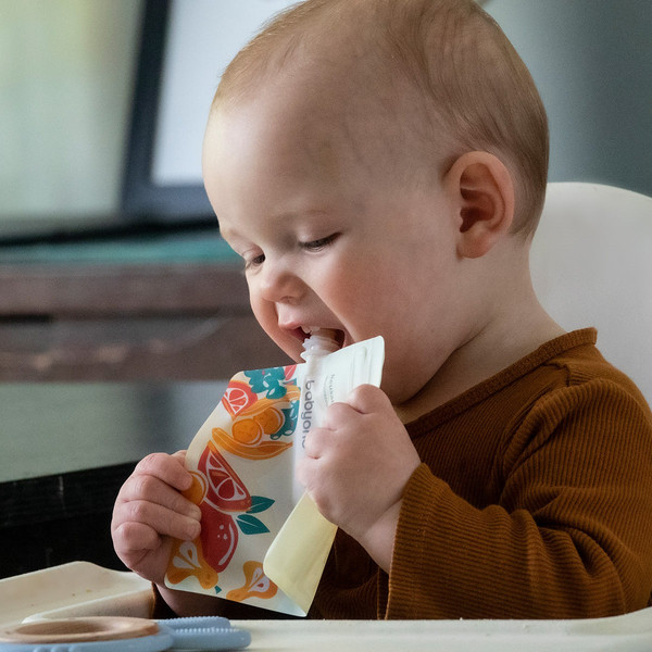 Baby Ono 5 stuks Herbruikbare Knijpzakjes 1467