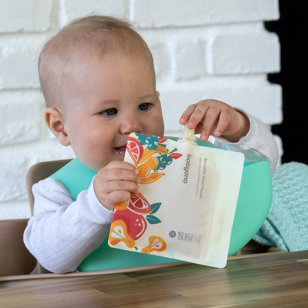 Baby Ono 5 stuks Herbruikbare Knijpzakjes 1467