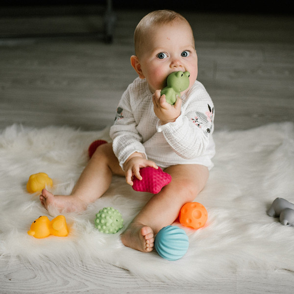 Baby Ono 6 stuks Sensory Balls Speelgoed 1530