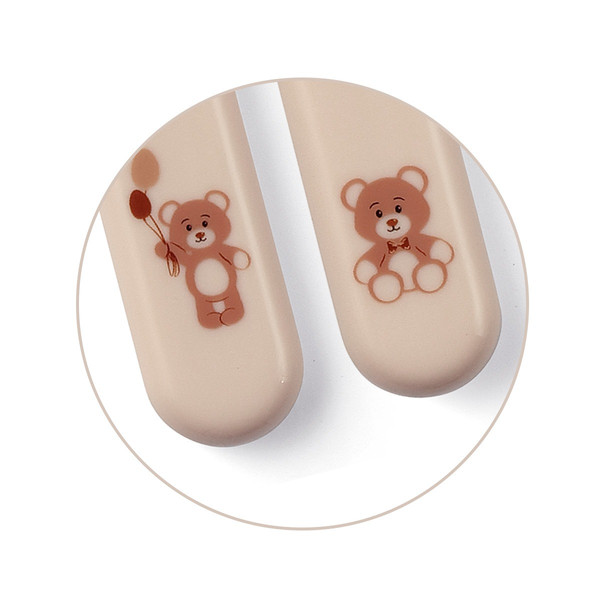 Baby Ono Bear Creme Vork en Lepel Set