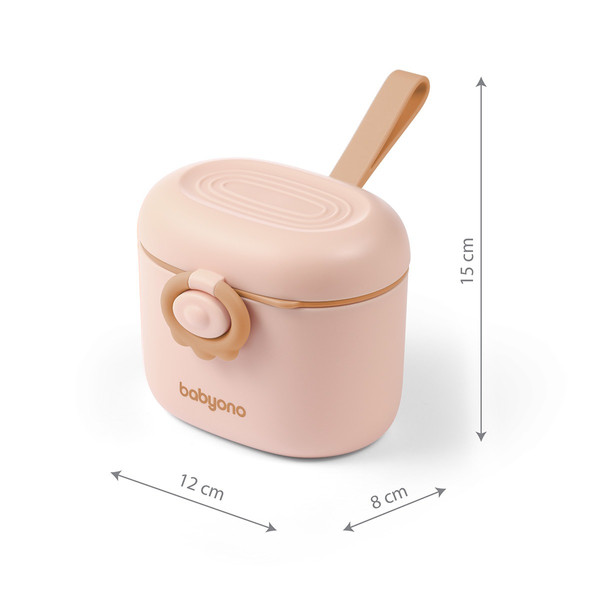 Baby Ono Beige Draagbare Melkpoeder Bewaarbeker 1544/02