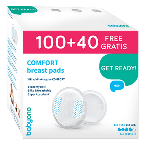 Baby Ono Comfort Borstcompres 100 Stuks + 40 Gratis 296/140