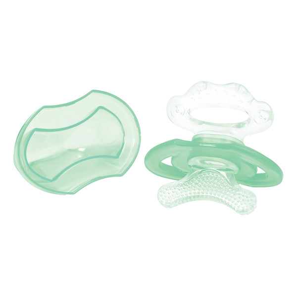 Baby Ono First Teeth Groen 3m+ Verkoelend Silicone Bijtspeeltje 1008/03