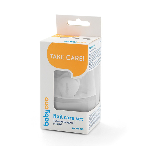 Baby Ono Grijs Baby Manicureset 398/03