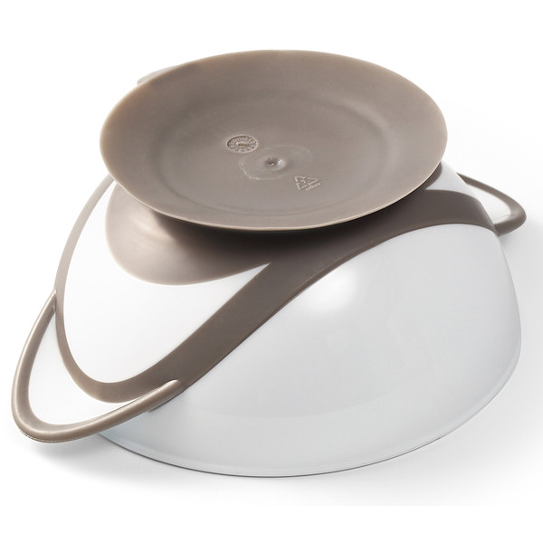 Baby Ono Grijs Kommetje met Zuignap & Lepel 1063/02