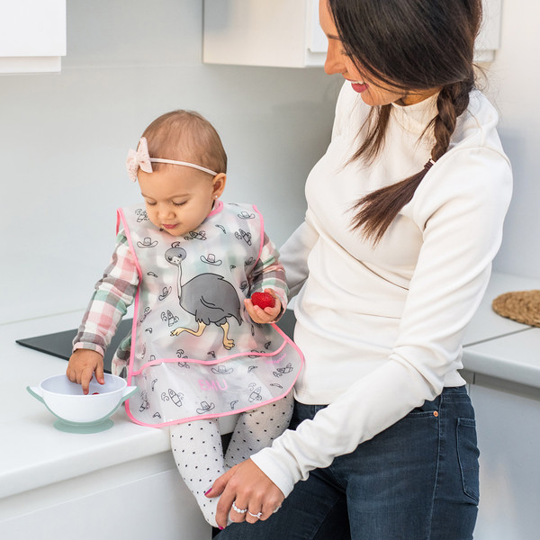 Baby Ono Grijs Kommetje met Zuignap & Lepel 1063/02