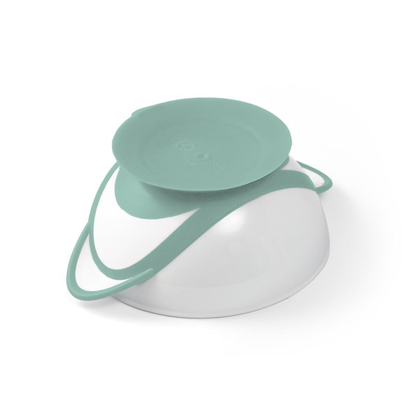 Baby Ono Groen/Geel Kommetje met Zuignap & Lepel 1063/04