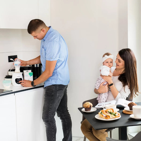 Baby Ono Honey White Natural Nursing Flessenwarmer en Sterilisator 968/01