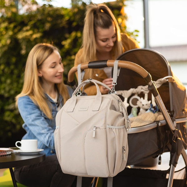 Baby Ono Modern Style Beige Luiertas Rugzak