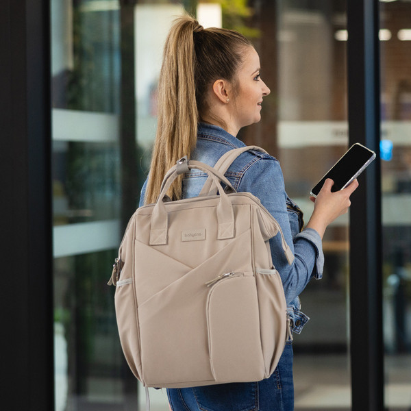 Baby Ono Modern Style Beige Luiertas Rugzak