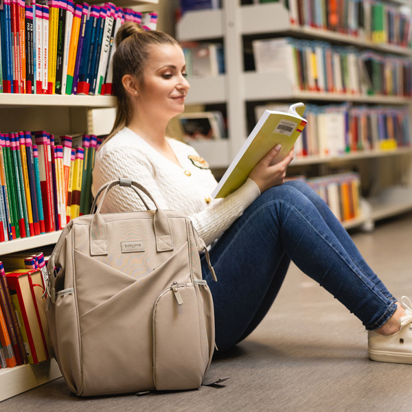 Baby Ono Modern Style Beige Luiertas Rugzak