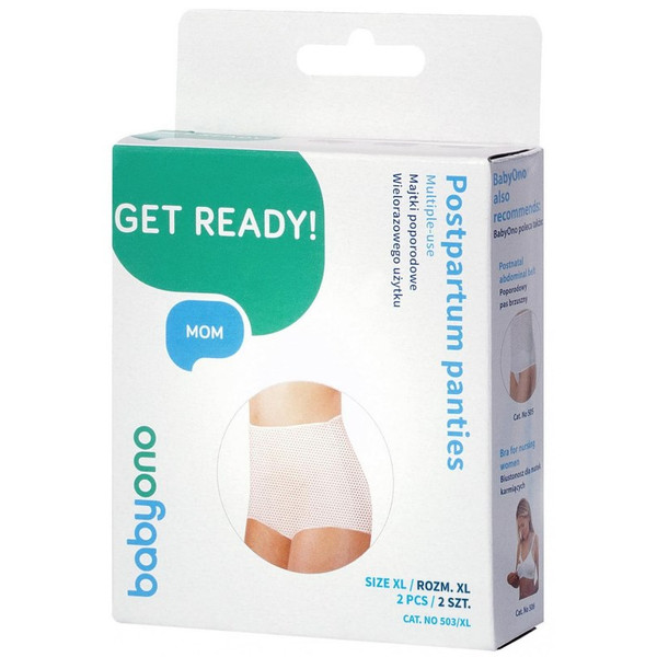 Baby Ono Post Partum Netbroekjes Maat XL 2 Stuks 503