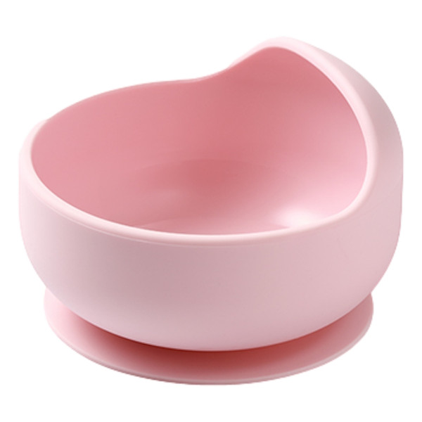 Baby Ono Roze Siliconen Kommetje met Zuignap 1481/02