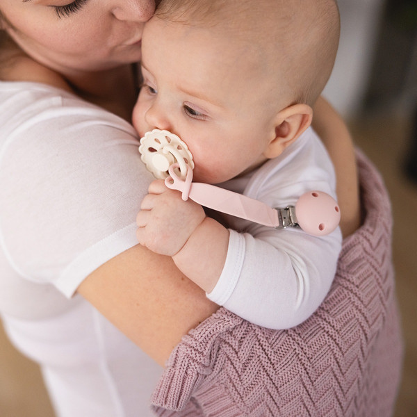 Baby Ono Roze Siliconen Speenkoord 1469/01